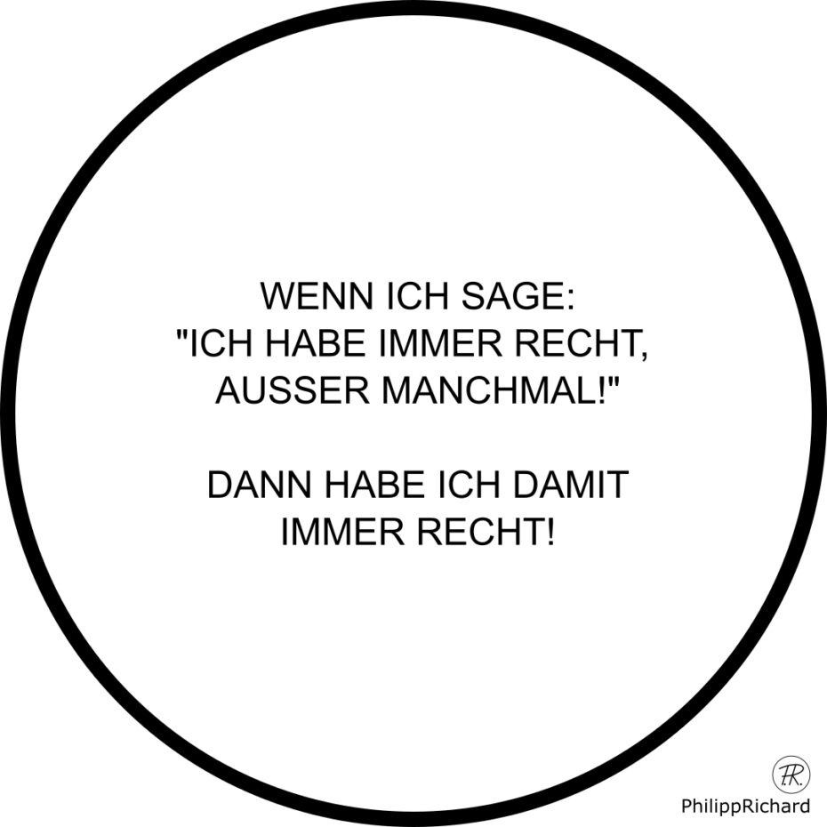 immer recht